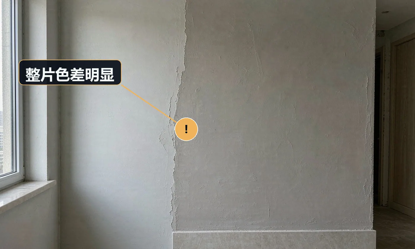 现象:同一房间地板深浅不一,像拼了几种颜色。原因:不同批次混铺;未做开箱预铺调色