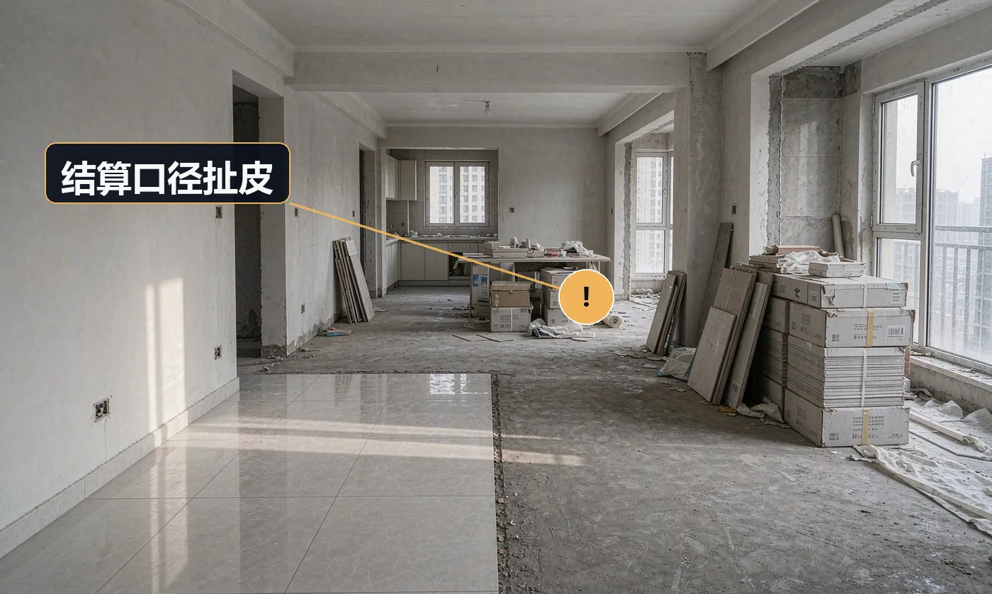 现象:你按展开面积算,业主按建筑面积算,差出一大截。原因:报价口径未写清;无统一计量规则