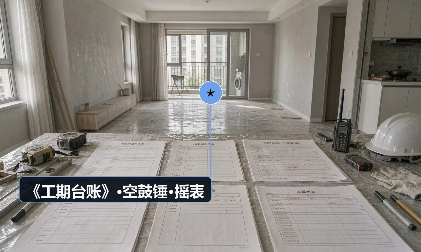验收工具:《材料到场节点表》与《材料需求清单》;《材料移交单》(含进场影像)