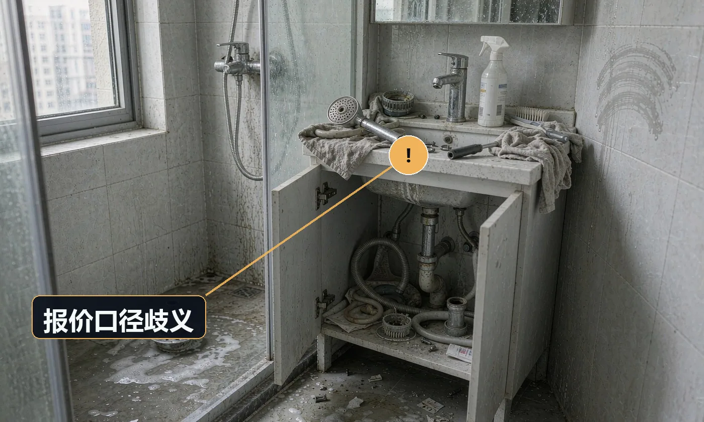 现象:客户以为买的是拆洗,到场发现只做免拆洗,拒绝付款或要求退款。原因:下单时未区分口径;平台描述含糊、客服口径不一