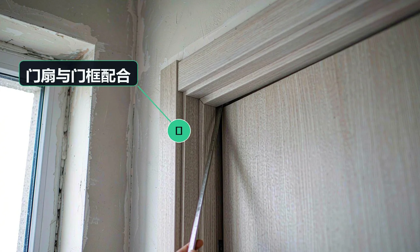检查方式:塞尺 + 目视。合格标准:四周缝隙均匀(一般 2 – 4mm),无卡阻、无下垂、无摩擦