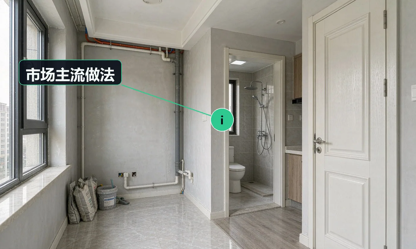 市场主流做法:平台抽成普遍 20–30%,只有自有客户池才有利润空间;老小区水电老化严重,需求刚性且高频